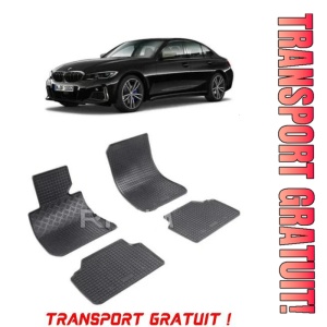 Bmw Seria 3 E90, Sedan, fabricat din 03.2005 - 12.2011, set covorase auto dedicate, din cauciuc 100% Premium - Transport Gratuit