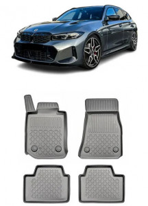 Bmw Seria 3 G21 Touring Phev Din 07.2019 - Prezent, Combi , Set Covorase Auto Tip Tavita Premium 3D, din cauciuc accesorii pentru autoturismul tau - masina v162155