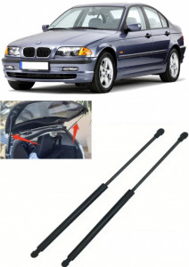 BMW Seria 3 Set 2 amortizoare pentru portbagaj / haion Krosno compatibil cu BMW Seria 3 Hatchback fabricat intre 1998-2006 accesorii pentru autoturismul tau - masina v88924