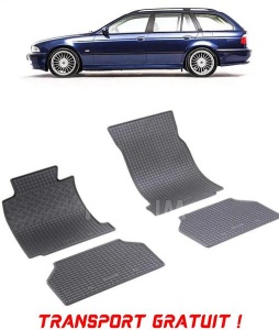 Bmw Seria 5 E39, Combi, fabricat din 1996 - 06.2003, set covorase auto dedicate, din cauciuc 100% Premium - Transport Gratuit accesorii pentru autoturismul tau - masina v40806