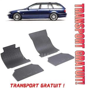 Bmw Seria 5 E39, Combi, fabricat din 1996 - 06.2003, set covorase auto dedicate, din cauciuc 100% Premium - Transport Gratuit
