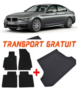 Bmw Seria 5 G30 Sedan din 02.2017 - Prezent *3, Set Covorase + tavita portbagaj auto accesorii pentru autoturismul tau - masina v1280