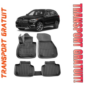 Bmw X1 (F48) (2015-2022) Set Covorase auto tip tavita din cauciuc Premium Umbrella