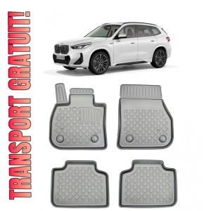 Bmw X1 U11 Din 2022 - Prezent, Suv , Set Covorase Auto Tip Tavita Premium 3D, din cauciuc