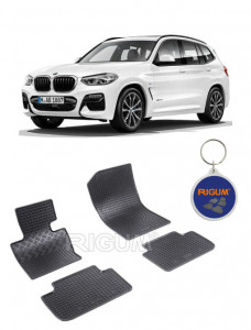 Bmw X3 E83, Suv, fabricat din 01.2004 - 10.2010, set covorase auto dedicate, din cauciuc 100% Premium accesorii pentru autoturismul tau - masina v158128