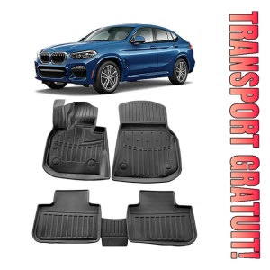 Bmw X4 (G02) (2018-2025) Set covorase auto cauciuc G.Modern Line 3D