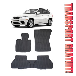 Bmw X5 (E70) (2007-2013) Set 5 covorase auto cauciuc Exclusive Line