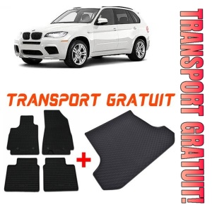 Bmw X5 E70 din 04.2007 - 09.2013 Suv *1 , Set Covorase + tavita portbagaj auto