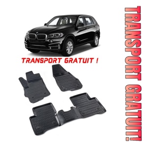 Bmw X5 F15 2013-2018 Set 4 covorase auto din cauciuc tip tavita premium line 3D - Transport Gratuit!