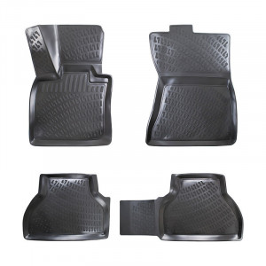 Bmw X6 E71 2008-2014 Set Covorase Auto Cauciuc Premium Line 3D + Tavita portbagaj Urban Line accesorii pentru autoturismul tau - masina v84995