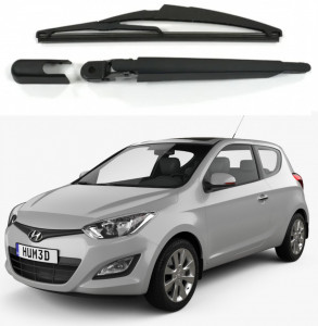 Brat stergator pentru luneta spate cu lamela 305 mm Hyundai I20 I 08.08-12.15 accesorii pentru autoturismul tau - masina v224474