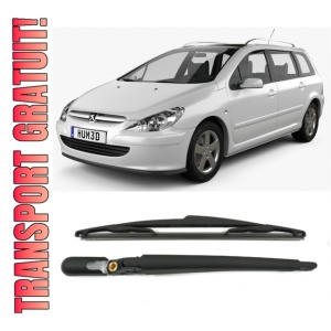 Brat stergator pentru luneta spate cu lamela 350 mm Peugeot 307 Combi 01.01-12.07