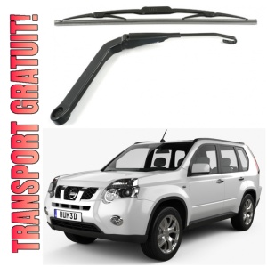 Brat stergator pentru luneta spate cu lamela 400 mm Nissan X-Trail I 06.01-01.13