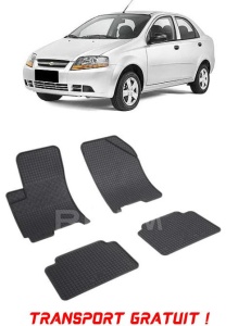 ChEVrolet Aveo T200, Sedan, fabricat din 2002 - 2005, set covorase auto dedicate, din cauciuc 100% Premium - Transport Gratuit accesorii pentru autoturismul tau - masina v40654