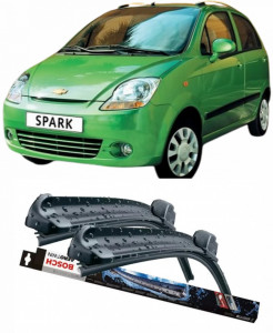 Chevrolet Spark Set 2 stergatoare parbriz Bosch Bosch Aerotwin compatibile cu Chevrolet Spark 2005-2010 (55 cm / 34 cm) accesorii pentru autoturismul tau - masina v131858