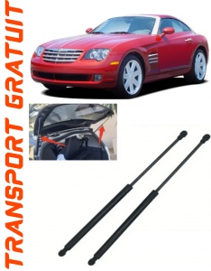 Chrysler Crossfire Set 2 amortizoare pentru portbagaj / haion Krosno compatibil cu Chrysler Crossfire Hatchback fabricat intre 2003-2008 accesorii pentru autoturismul tau - masina v89563