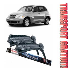 Chrysler Pt Set 2 stergatoare parbriz Bosch Bosch Aerotwin compatibile cu Chrysler Pt 2002-2008 (53 cm / 53 cm)