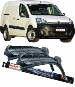 Citroen Berlingo Set 2 stergatoare parbriz Bosch Bosch Aerotwin 65 cm /40 cm compatibile cu Citroen Berlingo Box Body/Mpv (B9) din 2008-2017 (65 cm / 40 cm) accesorii pentru autoturismul tau - masina v128023