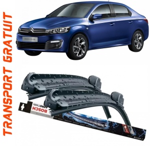 Citroen C-Elysee Set 2 stergatoare parbriz Bosch Bosch Aerotwin 60 cm/40 cm compatibile cu Citroen C-Elysee (Dd_) din 2012-2017 (60 cm / 40 cm) accesorii pentru autoturismul tau - masina v126807