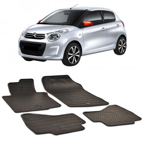 Citroen C1 (2014-) Set 4 covorase auto cauciuc Urban Line accesorii pentru autoturismul tau - masina v240741