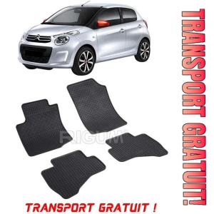 Citroen C3 Aircross, Suv, fabricat din 11.2017 - Prezent, set covorase auto dedicate, din cauciuc 100% Premium - Transport Gratuit