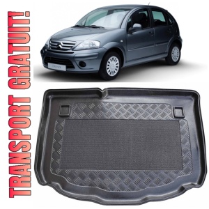 Citroen C3 I Hatchback din 2002 - 2009 *2, Tavita Pentru Portbagaj Lux Premium Dedicata,