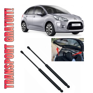Citroen C3 II Set 2 amortizoare pentru portbagaj / haion Krosno compatibil cu Citroen C3 II Hatchback fabricat intre 2009-2016