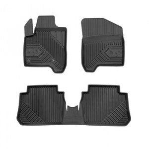 Citroen C3 Picasso Din 2009 - 10.2017, Van , Set Covorase Auto Tip Tavita Premium 3D, din cauciuc accesorii pentru autoturismul tau - masina v166751
