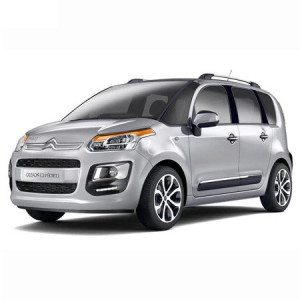 Citroen C3 Picasso Din 2009 - 10.2017, Van , Set Covorase Auto Tip Tavita Premium 3D, din cauciuc accesorii pentru autoturismul tau - masina v166755