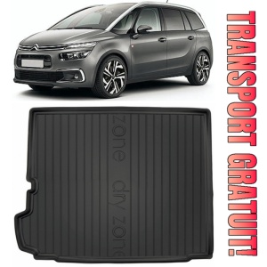 Citroen C4 Grand Picasso I din 10.2006 - 08.2013 Van Rand 3 Culcat *2, Tavita Pentru Portbagaj Lux Premium Dedicata,