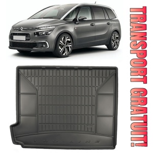 Citroen C4 Grand Picasso II Van din 09.2013 - Prezent, Tavita Pentru Portbagaj Lux Premium Dedicata, Rand 3 Culcat *1