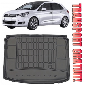 Citroen C4 I Hatchback din 2004 - 2010 *2, Tavita Pentru Portbagaj Lux Premium Dedicata,