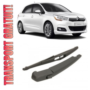 Citroen C4 II Brat stergator pentru luneta spate cu lamela 295 mm, compatibil cu Citroen C4 II Hatchback fabricat intre 2009-2016, calitate extra