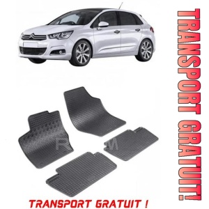 Citroen C4 III, Hatchback, fabricat din 12.2020 - Prezent, set covorase auto dedicate, din cauciuc 100% Premium - Transport Gratuit