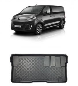 Citroen E-Spacetourer Van din 03.2019 - Prezent, Tavita Pentru Portbagaj Lux Premium Dedicata, Ampatament L2 Mediu In Spatele Randului 3 *2 accesorii pentru autoturismul tau - masina v188817