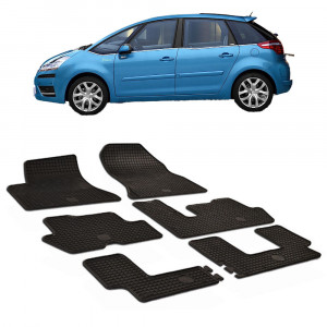 Citroen Grand Picasso (2007-) Set 6 covorase auto cauciuc Urban Line accesorii pentru autoturismul tau - masina v239143