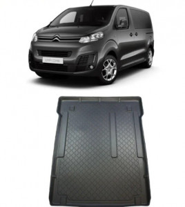 Citroen Jumpy II Van din 2007 - 2016, Tavita Pentru Portbagaj Lux Premium Dedicata, Ampatament L2 In Spatele Randului 3 *3 accesorii pentru autoturismul tau - masina v188765