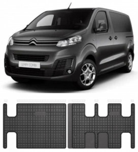 Citroen Jumpy III, Van, Din 01.2016 - Prezent, Rand 3 , Set Covorase Auto Premium accesorii pentru autoturismul tau - masina v156773