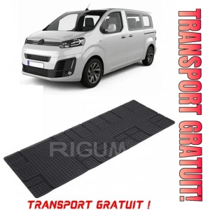 Citroen Spacetourer, Van, fabricat din 01.2016 - Prezent, Rand 3, set covorase auto dedicate, din cauciuc 100% Premium - Transport Gratuit