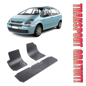 Citroen Xsara Picasso, Van, fabricat din 2000 - 01.2010, set covorase auto dedicate, din cauciuc 100% Premium