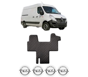Covoras Camion Tir OPEL MOVANO B Van (X62) din 2010-2019, Auto, 4x Stickere auto cu OPEL