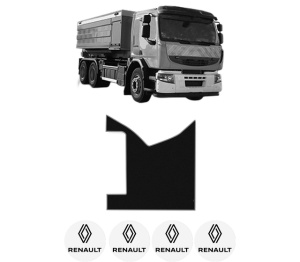 Covoras Camion Tir RENAULT TRUCKS PREMIUM 2 din 2005-2009, Auto, 4x Stickere auto cu RENAULT TRUCKS