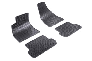 Covorase Audi A4 B6, Sedan, din 11.2001 - 10.2004 si set 4 stickere protectie praguri Audi accesorii pentru autoturismul tau - masina v3962