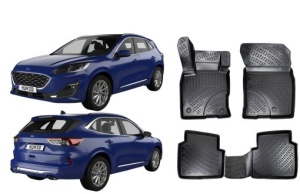 Covorase auto Ford Kuga III 2019-2024 tip tavita - Img 2