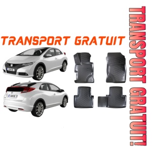 Covorase auto Honda Civic IX 2011-2016 Set presuri tip tavita