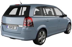 Covorase auto Opel Zafira B 2005-2014 Set presuri auto tip tavita accesorii pentru autoturismul tau - masina v22468