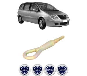 Cui carlig remorcare, tractare auto LANCIA PHEDRA (179_) din 2002-2010, Otel, Cri-Flo, 4 Stickere cu LANCIA - Img 2