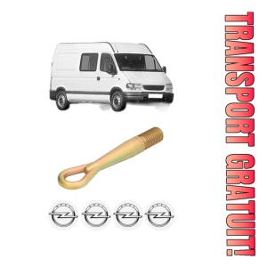 Cui carlig remorcare, tractare auto OPEL MOVANO A Van (X70) din 1999-2003, Otel, Cri-Flo, 4 Stickere cu OPEL