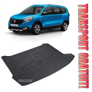 Dacia Lodgy Combi din 07.2012 - Prezent, Tavita Pentru Portbagaj Lux Premium Dedicata, 5 Locuri *1