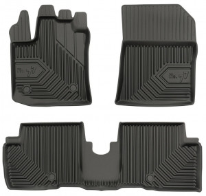 Dacia Lodgy Din 07.2012 - Prezent, Combi , Set Covorase Auto Tip Tavita Premium 3D, din cauciuc accesorii pentru autoturismul tau - masina v167689